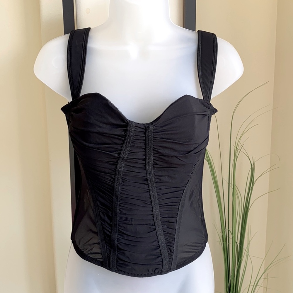 SOPHIE B. Lingerie top corset black